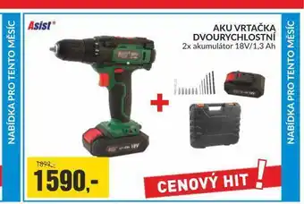 Baumax Aku vrtačka dvourychlostní nabídka