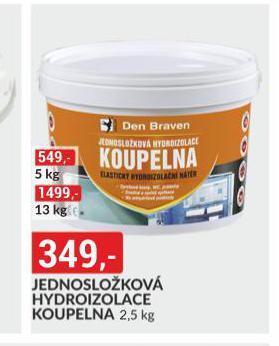 Baumax Jednosložková hydroizolace koupelna nabídka