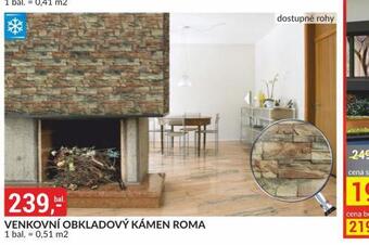 Baumax Venkovní obkladový kámen roma nabídka