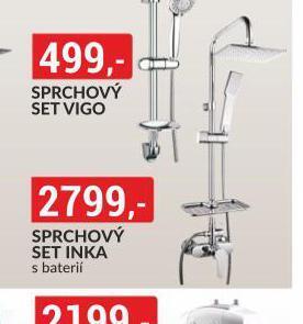 Baumax Sprchový set inka nabídka