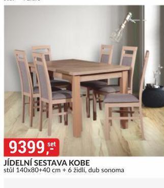 Jídelní sestava kobe