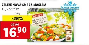 Lidl Zeleninová směs s máslem nabídka