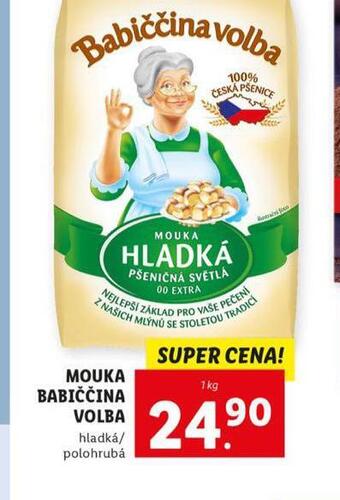 Lidl Mouka babiččina volba nabídka