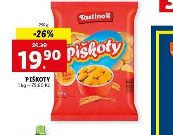 Lidl Piškoty nabídka