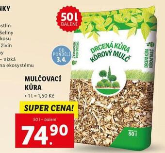 Lidl Mulčovací kůra nabídka