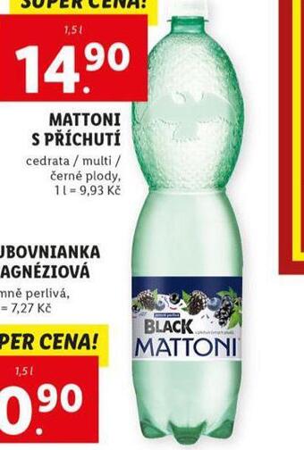 Lidl Mattoni s příchutí nabídka