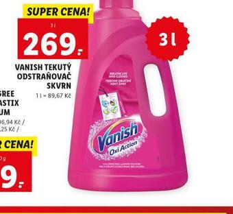 Lidl Vanish tekutý odstraňovač skvrn nabídka