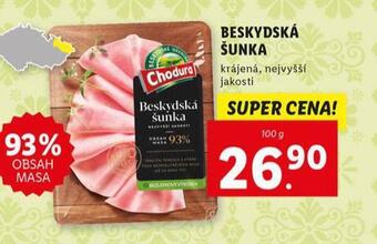 Lidl Beskydská šunka nabídka