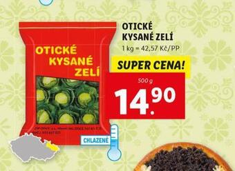 Lidl Otické kysané zelí nabídka