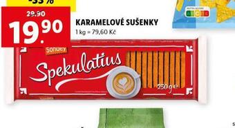 Lidl Karamelové sušenky nabídka