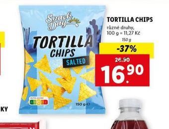 Lidl Tortilla chips nabídka