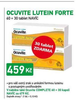 Alphega Lékárna Ocuvite lutein forte nabídka