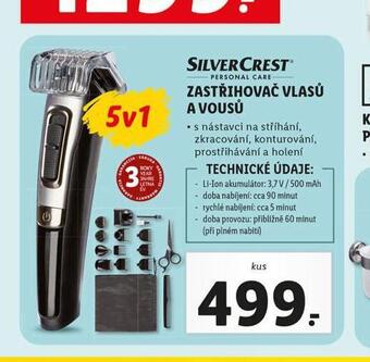 Lidl Zastřihovač vlasů a vousů nabídka