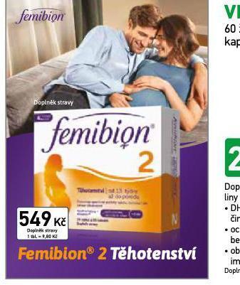 Alphega Lékárna Femibion nabídka