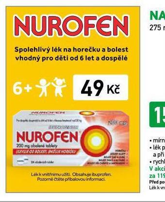 Alphega Lékárna Nurofen nabídka