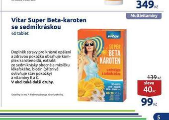 Benu Vitar super beta-karoten se sedmikráskou nabídka