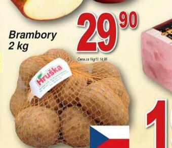 Hruška Brambory nabídka