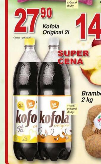 Hruška Kofola original 2l nabídka