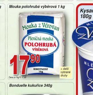 Mouka polohrubá výběrová