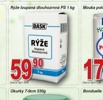 Hruška Rýže loupaná dlouhozrnná nabídka