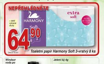 Hruška Harmony toaletní papír nabídka