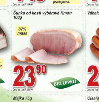 Hruška Šunka od kosti výběrová nabídka