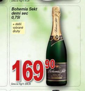 Bohemia sekt demi sec