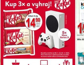 Hruška Kit kat nabídka