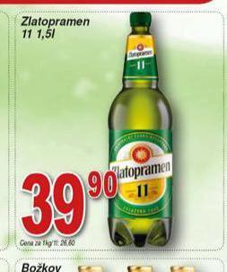 Hruška Pivo zlatopramen 11 nabídka