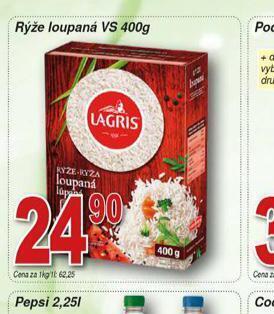 Hruška Rýže loupaná nabídka
