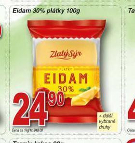 Hruška Eidam 30% plátky nabídka
