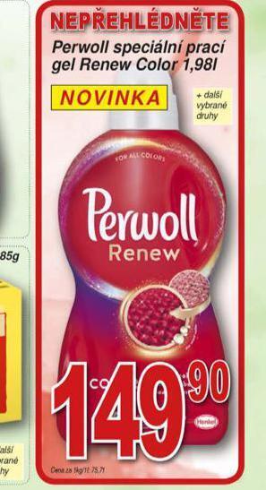 Perwoll speciální gel na praní