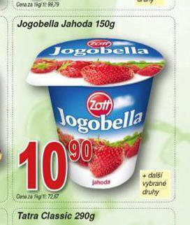 Hruška Jogobella jahoda nabídka