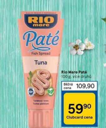 Tesco Rio mare paté nabídka