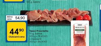 Tesco Prosciutto nabídka