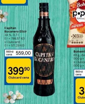 Tesco Capitan bucanero elixir nabídka
