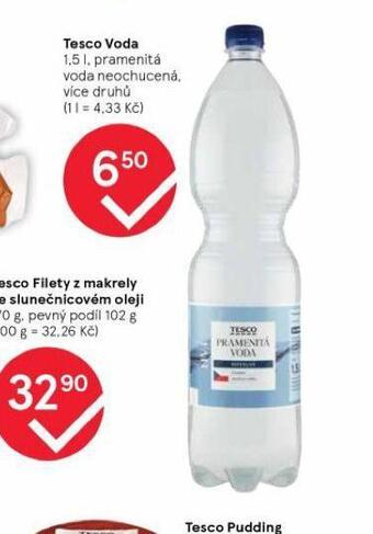 Tesco Tesco voda nabídka
