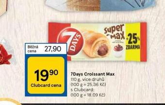 Tesco 7days croissant max nabídka
