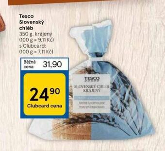 Tesco Tesco slovenský chléb nabídka