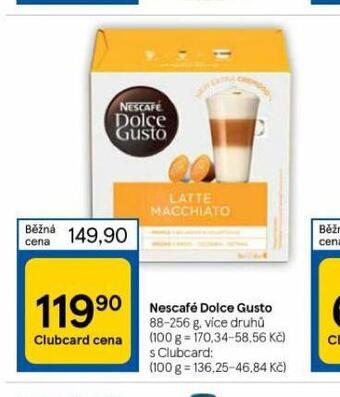 Tesco Nescafé dolce gusto nabídka