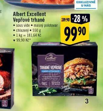 Albert Vepřové trhané nabídka