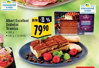 Albert Sváteční tiramisu nabídka