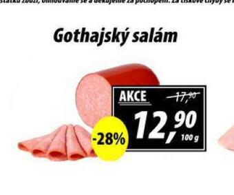ZEMAN Gothajský salám nabídka