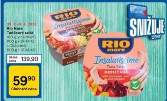 Tesco Rio mare tuňákový salát nabídka