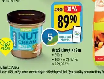 Albert Arašídový krém nabídka