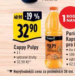 Albert Cappy pulpy nabídka