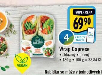 Albert Wrap caprese nabídka