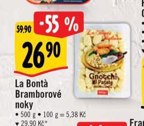 Albert Bramborové noky nabídka