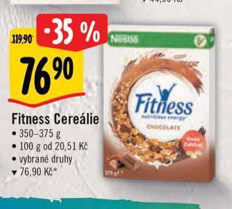 Albert Fitness cereálie nabídka