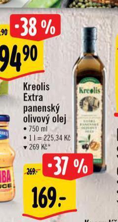 Albert Kreolis extra panenský olivový olej nabídka